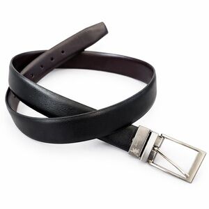 English Laundry Black Leather Belt 38
